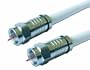 Satix Set pour c�ble coaxial 2 fiches F � compression Triple blindage 110 dB 20 m (Import Allemagne)