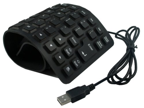 ReviewsAnker New flexible and foldable silicon Universal 85-key Keyboard for Laptop/Notebook - Black Anker New flexible and foldable silicon Universal 85-key Keyboard for Laptop/Notebook - Black