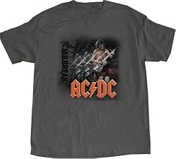 AC/DC ACDC 74 Jailbreak Hard Rock Gray T-Shirt