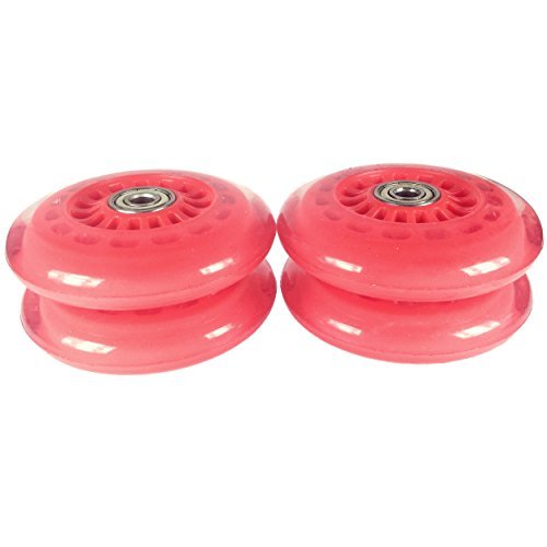 Best Price! Plasma Car Polyurethane Replacement Wheels - Red