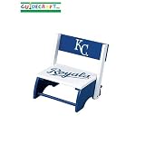 Product details for Guidecraft G11609 Kansas City Royals Flip-Up Step-Up Stool