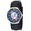 MLB Men's MLB-AGV-NY5 Agent Series New York Yankees Velcro Watch