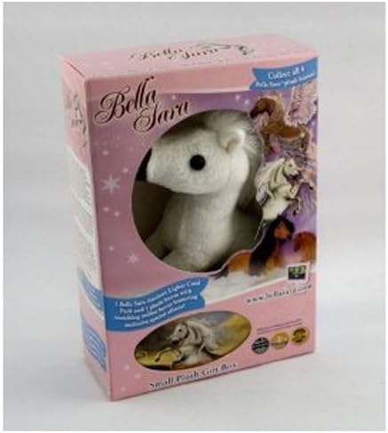 Bella Sara 5 Inch Plush Horse Figure Gift Box Bella [White Horse]