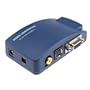 Fosmon Laptop PC To TV Converter Box Compatible With Windows And Mac (Vga To Rca / Vga To S-Video)