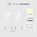 Highline Samsung Galaxy S7 Edge Full Coverage Screen Protector (Edge to Edge) Ultra High Definition Invisible & Anti-Bubble Shield with Lifetime Warranty (1 Pack)