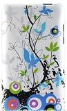 (White Flower) Zebra Snap on Case for Itouch 2nd and 3rd Generation Ipod Touch 8g 16g 32gb 64gb (White Flower)