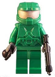 HALO Master Chief (Green) - Custom LEGO Minifigure