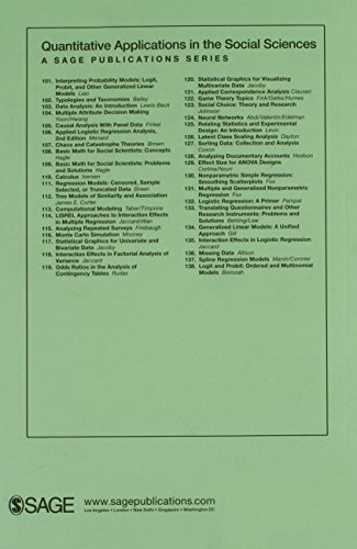 Spline Regression Models (Quantitative Applications in the Social Sciences)