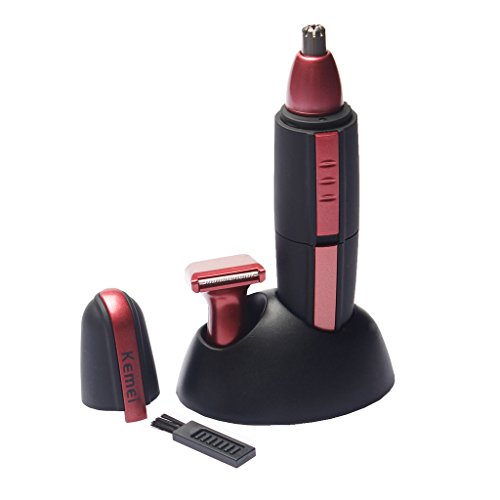 Sunmy Professional Water Resistant Heavy Duty Steel Nose Trimmer with LED Light. Backed By a Lifetime Guarantee (black)