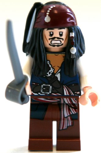 Jack Sparrow Lego Pirates of the Caribbean Minifigure