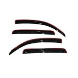 Auto Ventshade 194056 Rear In-Channel Ventvisor Deflector - 4 Piece by Auto Ventshade