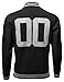 Youstar Men's Varsity wool and Faux leather Sleeve Contrast Stadium Jacket