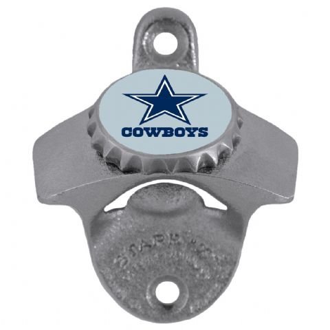 Dallas Cowboys Metal Wall Mounted Beer Bottle Opener