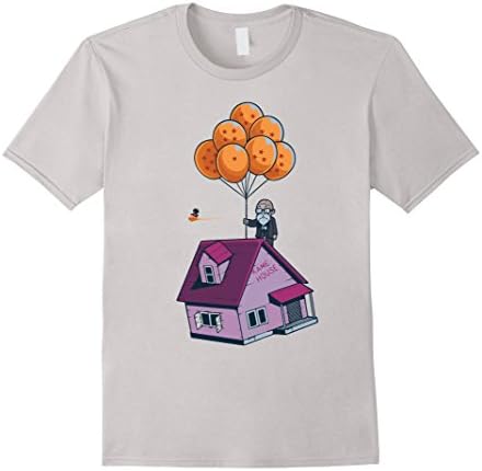 Men's Adventure Up There - Kame House T-Shirt Large Silver