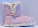 Ladies Faux Suede Snug / Snugg Style Slipper Boots with Fur Lining - SNUGSLIPPER1