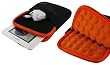 rooCASE Super Bubble Neoprene Sleeve Case Cover for Amazon Kindle Fire 7-Inch Tablet / Amazon Kindle Touch 3G / Amazon Kindle 3 / Lenovo Ideapad A1 / Acer Iconia TAB A100 / Coby Kyros 7-Inch / Toshiba Thrive 7-Inch (Black / Orange)