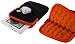 rooCASE Super Bubble Neoprene Sleeve Case Cover for Amazon Kindle Fire 7-Inch Tablet / Amazon Kindle Touch 3G / Amazon Kindle 3 / Lenovo Ideapad A1 / Acer Iconia TAB A100 / Coby Kyros 7-Inch / Toshiba Thrive 7-Inch (Black / Orange)