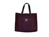 Women's Tommy Hilfiger Large NS Tote (Burgundy/Navy Alpaca)