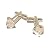 Quartz Cufflinks 01 Stone Business Pyramid Clear Silver Brass Crystal Healing Fashion