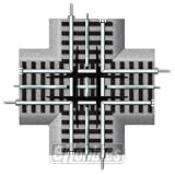 Lionel FasTrack 90 Degree Crossover Track by Lionel