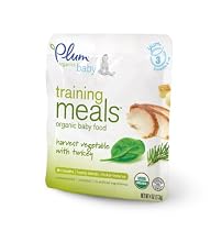 Plum Organics Training Meals, Harvest Vegetable with Turkey, 4-Ounce Pouches (Pack of 12)
From Plum Organics

