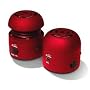 Tweakers SPKR-R1-RD 3.4W Pull-n-Play Speakers, red