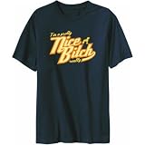 T-Shirt Mens Navy Blue I AM A PRETTY NICE BITCH, REALLY Chinese Crested Dogs