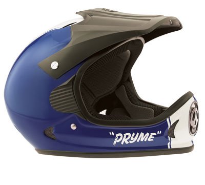 2009 Pryme US Full Face Helmet Flat Blue