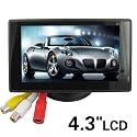 4.3'' Color TFT Car Monitor Support 480 x 272 Resolution + Car/Automobile Rear-view System Mirror Display Monitor