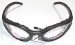 Windmaster Foam Padded Motorcycle Sunglasses Clear Lenses