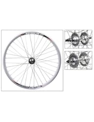 Sports: Wheel Master Weinmann DP18 Wheel Set - 700c, 36H, Fixie/Freewheel, All-Silver - Wheel Master