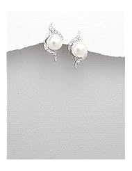CZ Earrings In 92.5 Sterling Silver