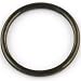 Color Coated Stainless Steel Segment Ring: 16g, 1/2, Black