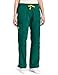 WonderWink Womens Four Stretch Women's Cargo Medical Scrubs Pants, Green, Small US