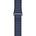 top4cus Apple Watch Band 42mm Leather Loop with Adjustable Magnetic Closure iWatch Band Replacement Bracelet Strap for Apple Watch 42mm Model Series 1 and Series 2 - Blue