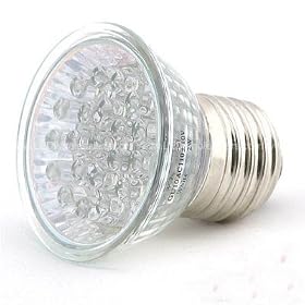 110 V 21 LED E27 Solar Halogen Marine Spot Light Bulb(warm white)