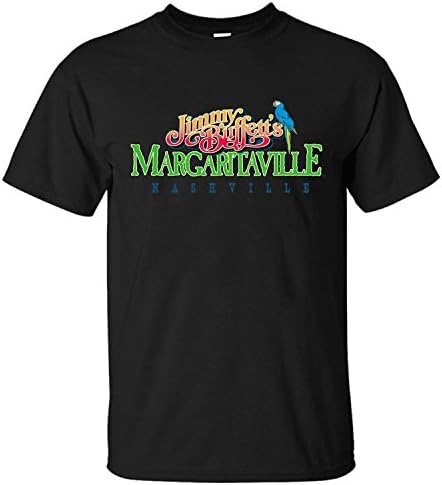 Xiao Hai Jimmy Buffett Margaritaville Nashville Logo Tour 2016 Short Sleeve T-shirt black S