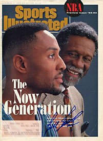Bill Russell Autographed / Signed Sports Illustrated November 8, 1993 Boston Celtics Basketball Magazine