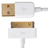 from Duronic Duronic 1 metre iUSB White Gold USB sync & charge cable - iPhone, iPad, iPod Model iUSB/W