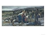 The Death of Carlo Pisacane Art Giclee Poster Print by Giuseppe Sciuti, 24x18
