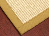 2 x 3 Deco Sisal Rug, Natural Binding