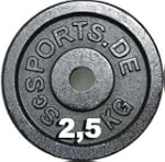 ScSPORTS 4 X 2,5 KG HANTELSCHEIBEN HA...