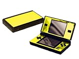 Nintendo DS Lite Skin - NEW - YELLOW CHROME MIRROR system skins faceplate d ....