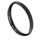 Fotodiox 58mm - 58mm, 58-58mm Macro Close-up Reverse Ring, Anodized Black Metal Ring , for Nikon, Canon, Sony, Olympus, Pentax, Panasonic, Samsum Camera