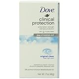 Dove Clinical Protection Antiperspirant/Deodorant, Original Clean, 1.7 Ounce Stick