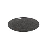 The Original Grill Pad Black Grill Pad, Round