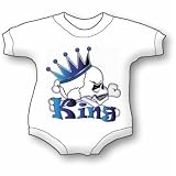 Skull King Baby Ultrasoft Onesie