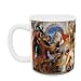 Abraham and Melchizedek, 1615-18 (oil on panel) by Peter Paul Rubens - Mug - Standard Size
