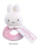 Miffy Plush Loop Rattle Pink