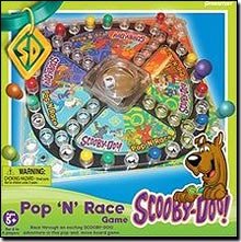 Pressman Scooby Doo Pop 'N' Race